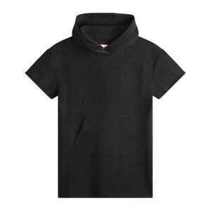 Hugo Childrens/Kids Embroidered Hoodie Dress / Black